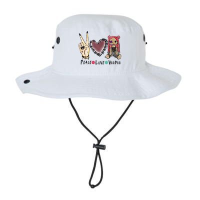 Funny Halloween Shirts, Peace Love Voodoo Legacy Cool Fit Booney Bucket Hat