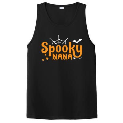 Funny Halloween Spooky Nana Gift PosiCharge Competitor Tank