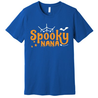 Funny Halloween Spooky Nana Gift Premium T-Shirt