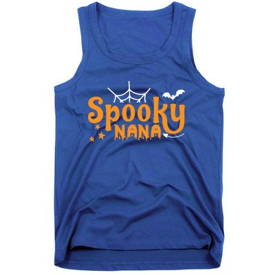 Funny Halloween Spooky Nana Gift Tank Top