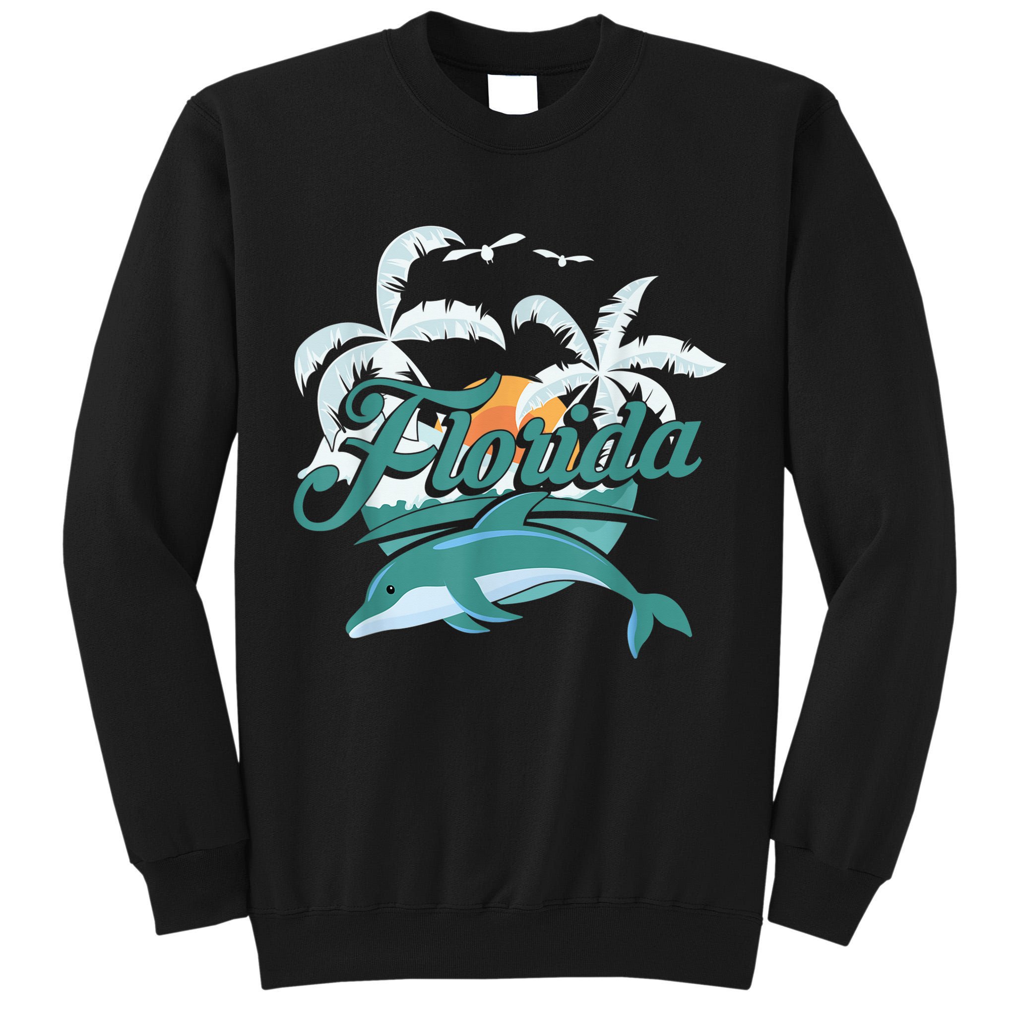 Floridian Home State Summer Florida Tall Sweatshirt