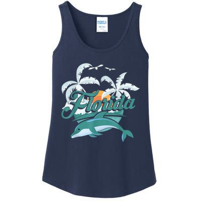 Floridian Home State Summer Florida Ladies Essential Tank