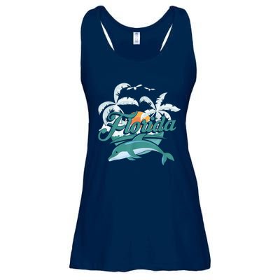 Floridian Home State Summer Florida Ladies Essential Flowy Tank