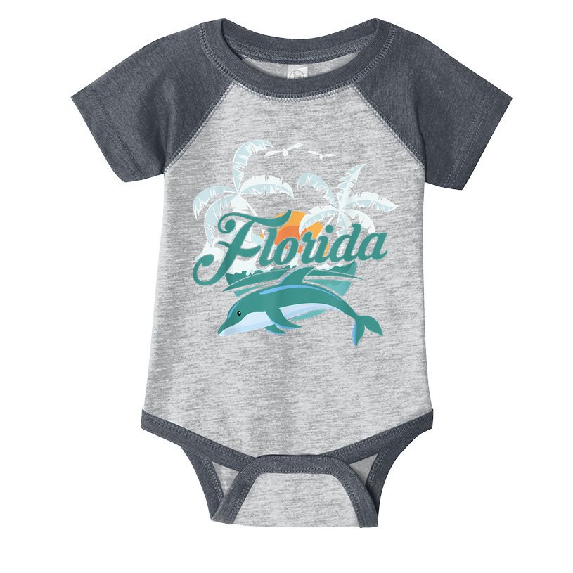 Floridian Home State Summer Florida Infant Baby Jersey Bodysuit