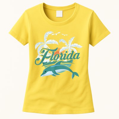 Floridian Home State Summer Florida Womens T-Shirt