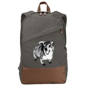 Funny Hyrax Specific Meme Cotton Canvas Backpack