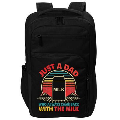 Funny Humor Sarcastic Quote Funny Fathers Day For Dad Gift Impact Tech Backpack