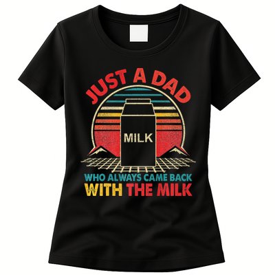 Funny Humor Sarcastic Quote Funny Fathers Day For Dad Gift Womens T-Shirt