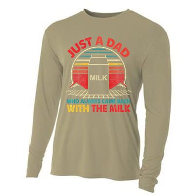 Funny Humor Sarcastic Quote Funny Fathers Day For Dad Gift Cooling Performance Long Sleeve Crew