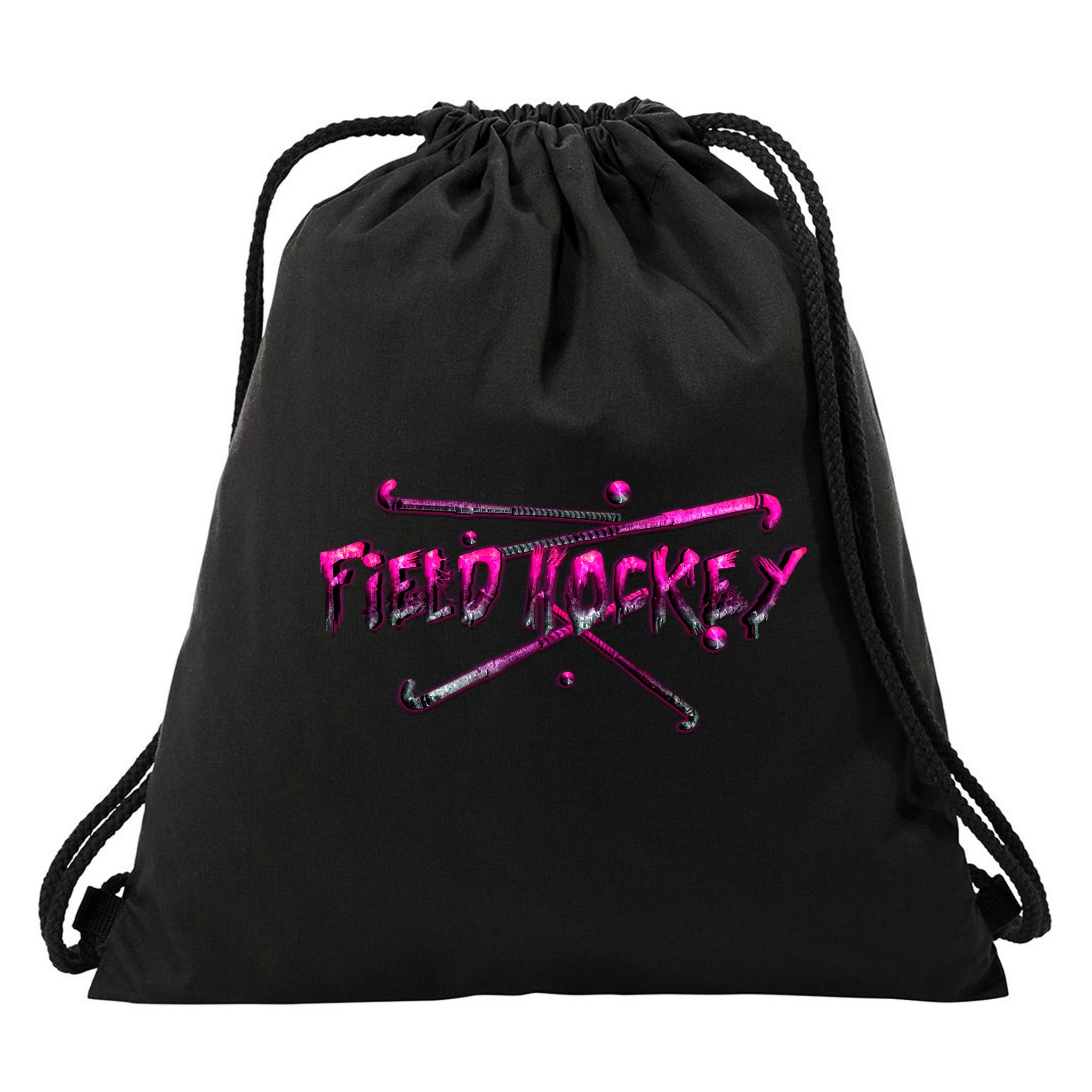 Field Hockey Sport Drawstring Bag