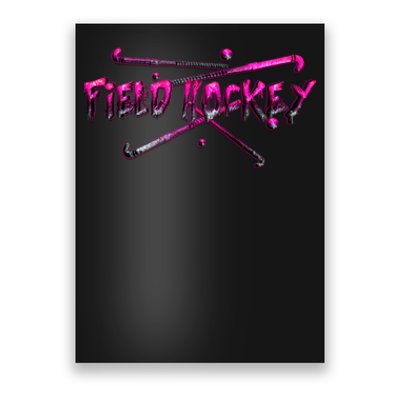 Field Hockey Sport Poster