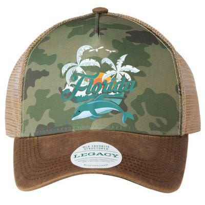 Floridian Home State Summer Florida Legacy Tie Dye Trucker Hat