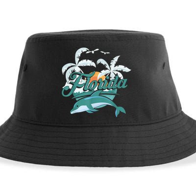 Floridian Home State Summer Florida Sustainable Bucket Hat