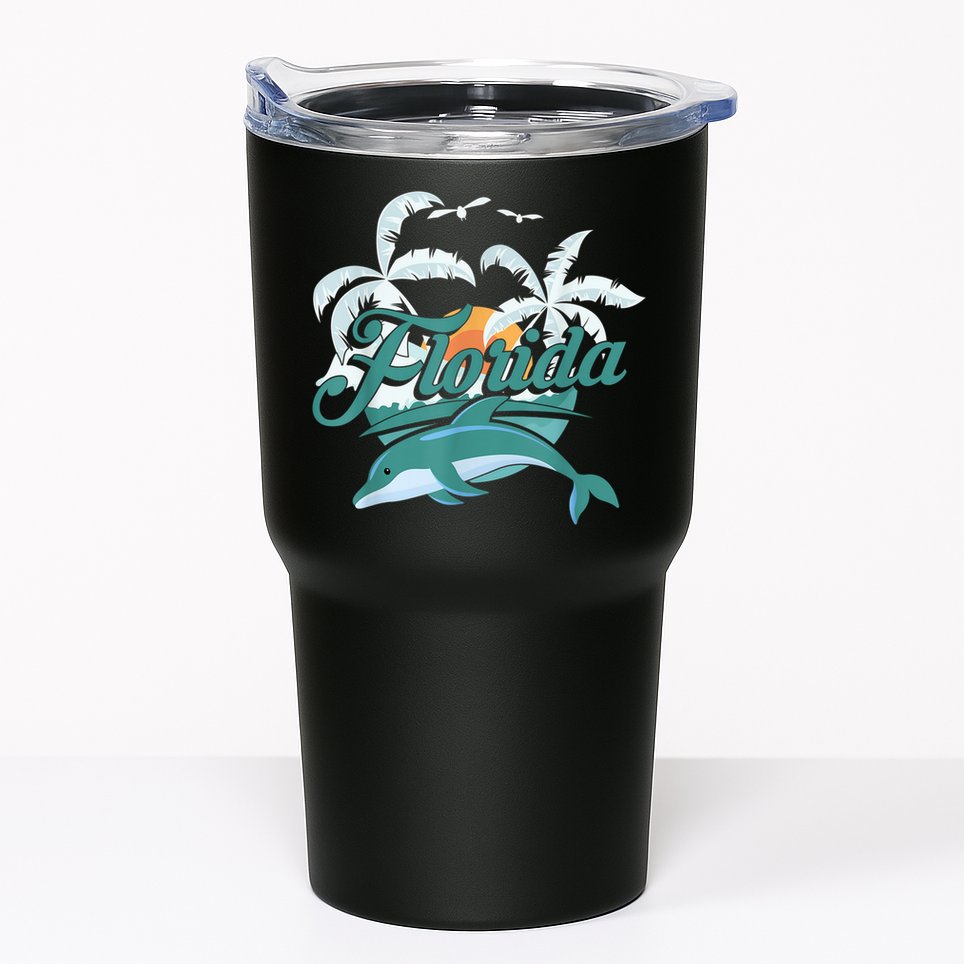 Floridian Home State Summer Florida Tumbler