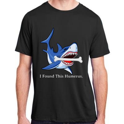 Funny Halloween Shark I Found This Humerus Costume Gift Adult ChromaSoft Performance T-Shirt