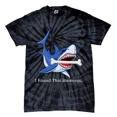 Funny Halloween Shark I Found This Humerus Costume Gift Tie-Dye T-Shirt