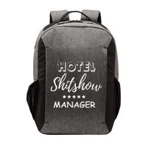 Funny Hotel Shit Show Manager Vector Backpack