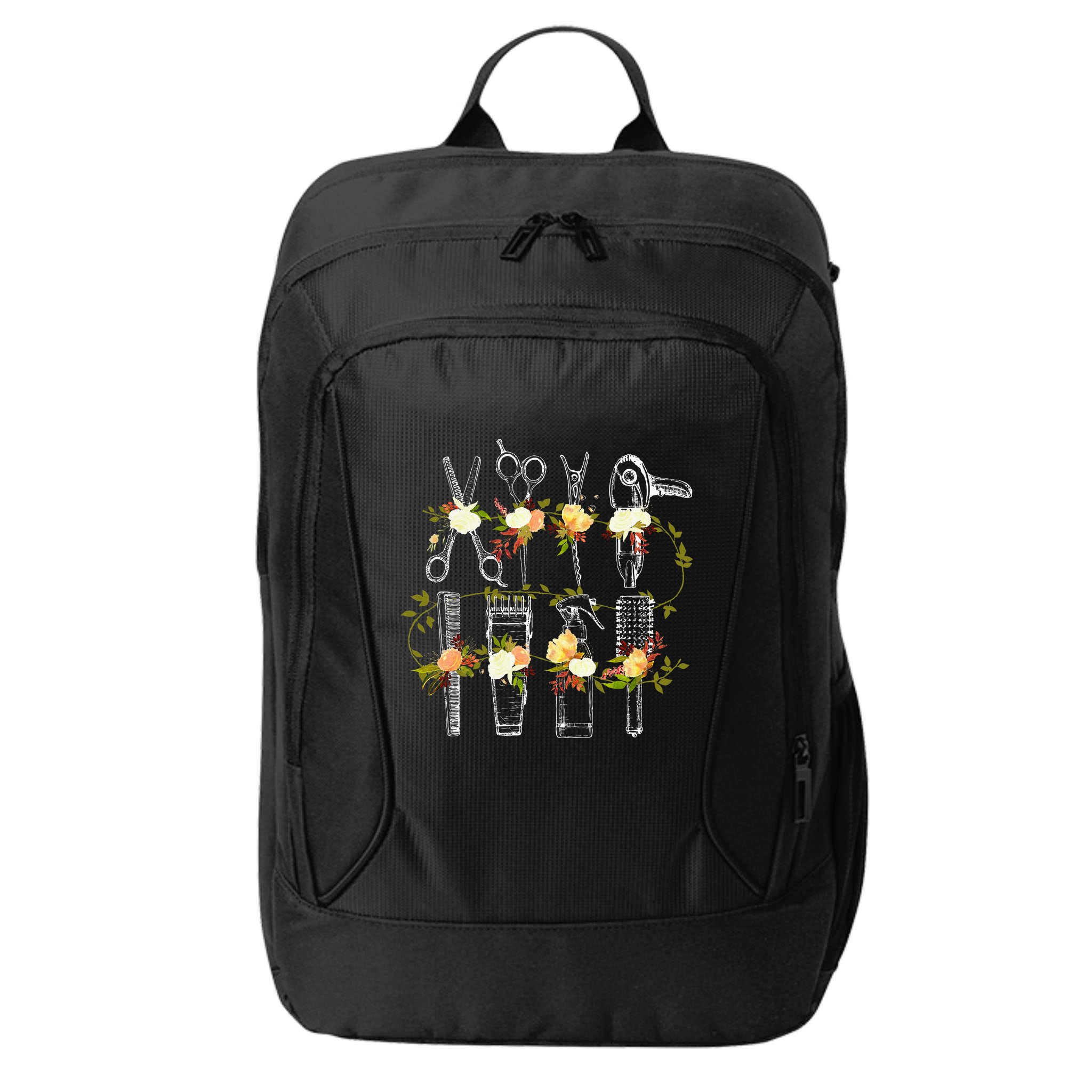 Funny Hair Stylist Tools Gift Hairdresser Women Barber Shop City Backpack