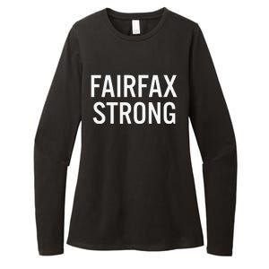 Fairfax High School Strong Womens CVC Long Sleeve Shirt