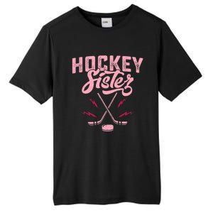 Funny Hockey Sister For Wo Girls Ice Hockey Player Lovers Tall Fusion ChromaSoft Performance T-Shirt