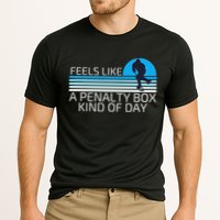 Funny Hockey Sunset Feels Like A Penalty Box Kind Of Day Cooling Performance Crew T-Shirt
