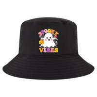 Funny Halloween Spooky Vibes Trick Or Treating Ghost Cool Comfort Performance Bucket Hat