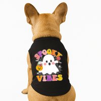 Funny Halloween Spooky Vibes Trick Or Treating Ghost Doggie Tank