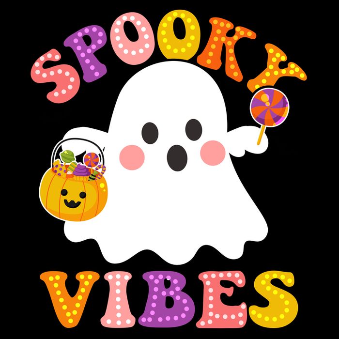 Funny Halloween Spooky Vibes Trick Or Treating Ghost Mug