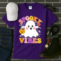 Funny Halloween Spooky Vibes Trick Or Treating Ghost Tall T-Shirt