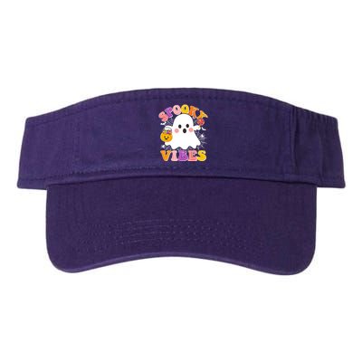 Funny Halloween Spooky Vibes Trick Or Treating Ghost Visor