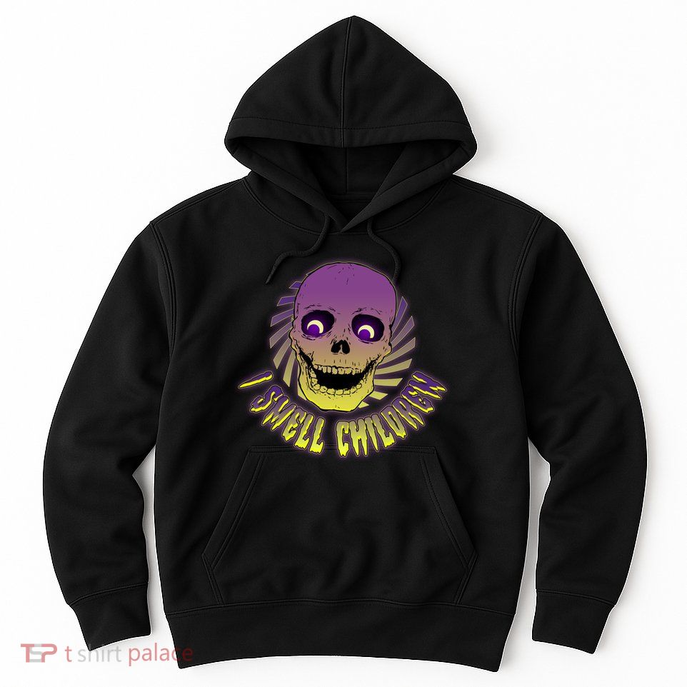 Funny Halloween Skull I Smell Children Hoodie