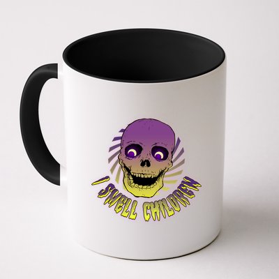Funny Halloween Skull I Smell Children Mug