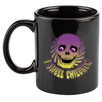 Funny Halloween Skull I Smell Children 11oz C Handle Ceramic Mug