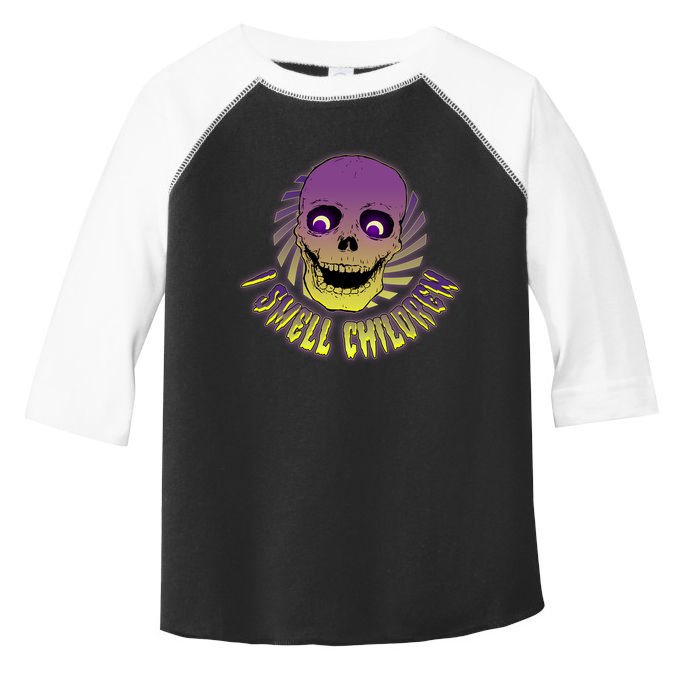 Funny Halloween Skull I Smell Children Toddler Fine Jersey T-Shirt