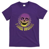 Funny Halloween Skull I Smell Children T-Shirt