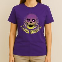 Funny Halloween Skull I Smell Children T-Shirt