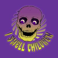 Funny Halloween Skull I Smell Children T-Shirt