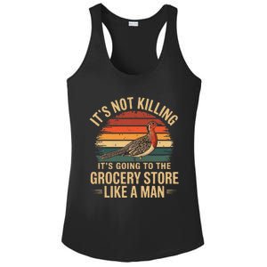 Funny Hunting Saying Woodcock Hunter I Grocery Store Ladies PosiCharge Competitor Racerback Tank