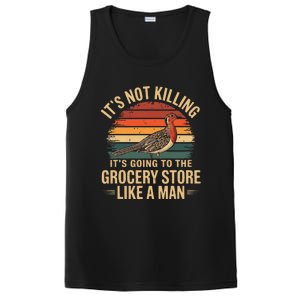 Funny Hunting Saying Woodcock Hunter I Grocery Store PosiCharge Competitor Tank