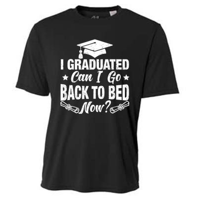 Funny High School College Graduation Graduated For Him Her Cooling Performance Crew T-Shirt