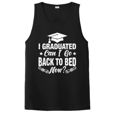 Funny High School College Graduation Graduated For Him Her PosiCharge Competitor Tank