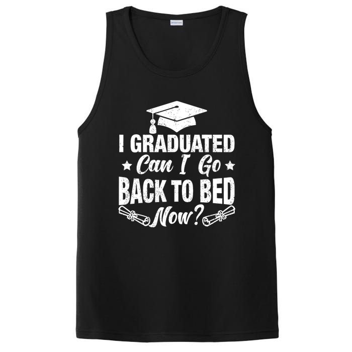 Funny High School College Graduation Graduated For Him Her PosiCharge Competitor Tank