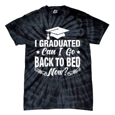 Funny High School College Graduation Graduated For Him Her Tie-Dye T-Shirt