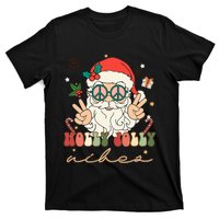 Festive Holly Santa Winter Holiday Sweater T-Shirt