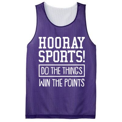 Funny Hooray Sports Do The Things Win The Points Mesh Reversible Basketball Jersey Tank