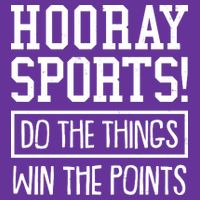 Funny Hooray Sports Do The Things Win The Points Premium T-Shirt