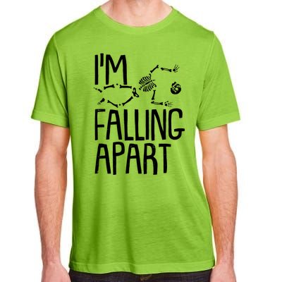 Funny Halloween Skeleton I'm Falling Apart Adult ChromaSoft Performance T-Shirt