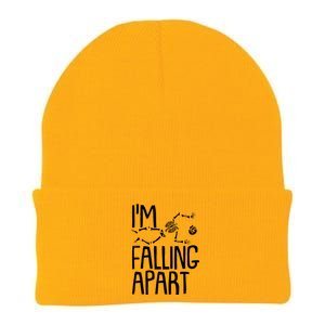 Funny Halloween Skeleton I'm Falling Apart Knit Cap Winter Beanie