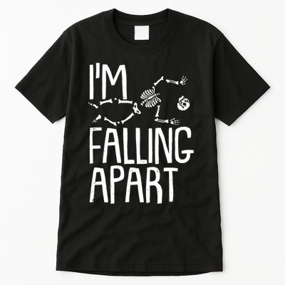 Funny Halloween Skeleton I'm Falling Apart Tall T-Shirt