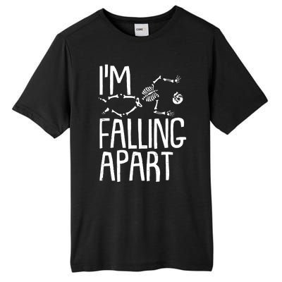 Funny Halloween Skeleton I'm Falling Apart Tall Fusion ChromaSoft Performance T-Shirt